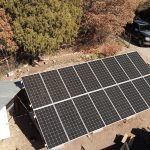 Ground Mount Residential Solar Installation