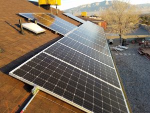 Albuquerque Solar Installation, Roof Mount