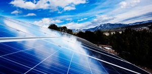 taos ground mount solar installation