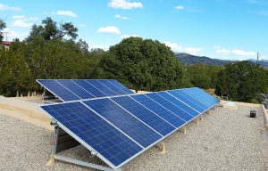 Bernalillo County Solar Installation, Roof Mount