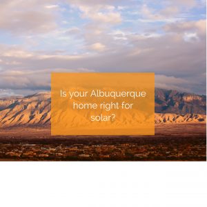 Albuquerque solar panel installation