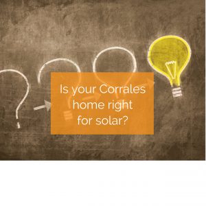 corrales solar panel installation