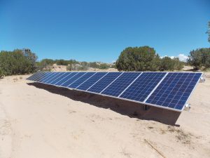Espanola solar installation