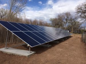 Espanola solar installation