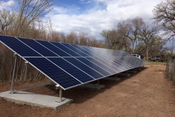 Espanola solar installation