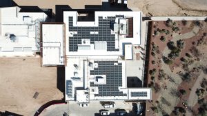 Domingo Baca Multigenerational Facility, Solar PV Installation