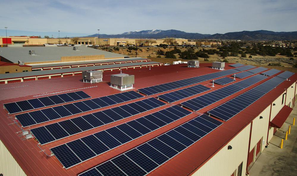 Commercial Solar Installation, Santa Fe, Sol Luna Solar